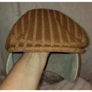 UBI‎ Hat L/XL Amber Newsboy/Cabby Ear Flaps